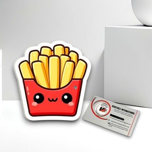 En gros, plaques à cils décorées avec motifs frites mignonnes, extensions de cils sous marque privée, plaques à cils magnétiques en acrylique, motifs fleur, diamant, ovale, diamant - Product Image 3