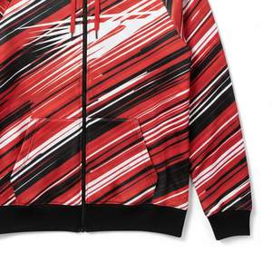 Fabricante de Sudaderas con Sublimación Completa Personalizada, Mezcla de Poliéster y Elastano, Corte Atlético, Sudaderas con Estampado de Alta Definición - Product Image 3