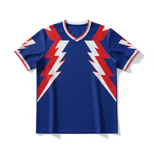 Camiseta de Fútbol Personalizada 2026 para Hombre, Manga Corta, 100% Poliéster, Impresión por Transferencia de Calor, Transpirable, de Secado Rápido - Product Image 6