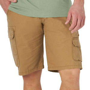 Pantalon cargo court multi-poches pour homme, 100% coton, coupe droite, tissu Oxford, séchage rapide, respirant, vêtements décontractés tendance, OEM - Product Image 5