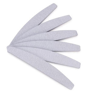 Custom Logo Floral Design <b>Nail</b> <b>File</b> 100/120 100/180 180/240 Precision Manicure Tool Plastic Smooth Tip - Product Image 3