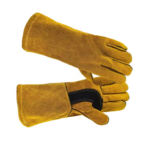 Guantes de Soldadura Resistentes al Calor y al Fuego, Cosidos con Hilo de Kevlar, para Uso Diario en Exteriores, Chimeneas y Trabajos de Soldadura - Product Image 3