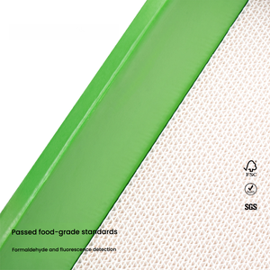 Cuccia per Animali Domestici Moderna ed Ecologica in Carta Kraft Ondulata ad Alta Densità, Doppio Strato, Resistente, con Tiragraffi per Gatti - Product Image 4