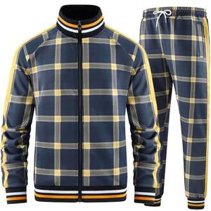 Traje Deportivo Casual de Invierno para Hombre de Alto Rendimiento |   Diseño Sólido Reversible |   Ropa Deportiva Transpirable 100% Algodón |   Pedidos al por Mayor - Product Image 2