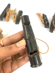 Silbato de cuerno de búfalo de alta calidad para entrenamiento de baloncesto y fútbol en puertos, a precio mayorista desde India - Product Image 2