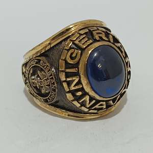 Anillo de Acero Inoxidable con Zirconia, Estilo Personalizado, Unisex - Product Image 1