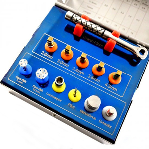 Kit d'expansion osseuse pour implants dentaires, 12 pièces, instruments chirurgicaux en acier inoxydable pour l'expansion osseuse et la chirurgie implantaire - Product Image 1
