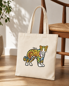 Sac fourre-tout en toile de coton imprimé sur mesure 8oz 37x41cm, sac de courses promotionnel réutilisable, vente en gros, fabricant OEM ODM, marque privée - Product Image 5