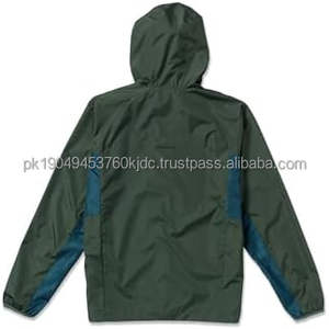 Chaqueta Cortavientos Unisex Ligera, Impermeable y Ecológica, con Capucha, Cierre de Cremallera, Transpirable, Estilo Oxford - Product Image 6