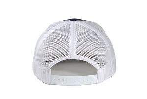 Casquette Trucker OEM personnalisée à 5 panneaux avec broderie 3D en relief, dos en maille, fermeture Snapback, performance, cyclisme, sport, décontractée, avec œillets - Product Image 3