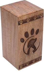 Nouvelle urne funéraire en bois pour cendres d'animaux, urnes de crémation en bois pour cendres de chats et de chiens, urnes funéraires - Product Image 4