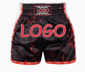Custom Muay Thai Shorts Design Your Own Boxing Trunk Shorts for Men <b>Boxer</b> Shorts - Product Image 5