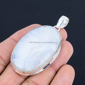 Collier pendentif en argent sterling 925, pendentif délicat, collier de pierres précieuses Bijoux faits à la main Cadeaux de Noël pour elle - Product Image 6