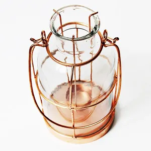Ensemble de lanternes en acier inoxydable pour cadeaux de Noël, écologiques, pour activités religieuses, protection contre le vent, vente en gros - Product Image 1