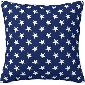 Fodera per cuscino decorativo Blue Star 45x45 cm per divano, sofà o letto - Product Image 1