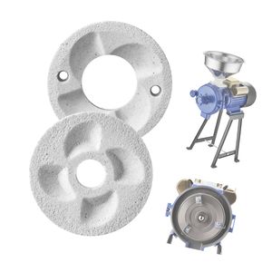 Dischi di Ricambio per Macinino Elettrico per Cereali, Confezione da 2 Dischi in Marmo per Macinazione a Secco e Umido - Product Image 1