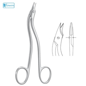 Ciseaux vasculaires chirurgicaux OEM/ODM, manuels, en acier inoxydable, certifiés CE, instrument de classe I pour opération chirurgicale - Product Image 1
