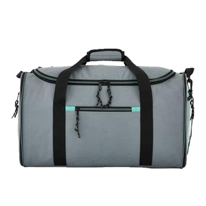 Bolsa de Viaje Casual Unisex con Cierre de Cremallera y Asa Suave, Diseño Ligero en Color Gris, Producto Más Vendido - Product Image 3