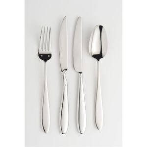 Luxury Rose Gold Stainless Steel Cutlery <b>Set</b> Modern Mirror Polished Flatware Service <b>Set</b> Eco-Friendly Kitchen Utensils 24pcs - Product Image 2