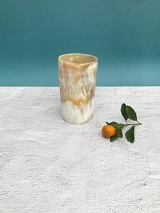 Verre Highball en Corne de Vache, Design Wabi-Sabi, Durable, Fait Main, Écologique, Luxe Moderne, Idéal pour Mariages, Bières, Cocktails et Fêtes - Product Image 6