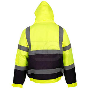 Chaqueta de seguridad de alta visibilidad, ropa de trabajo reflectante para trabajadores de la construcción, ropa de seguridad protectora para el trabajo en carretera - Product Image 2