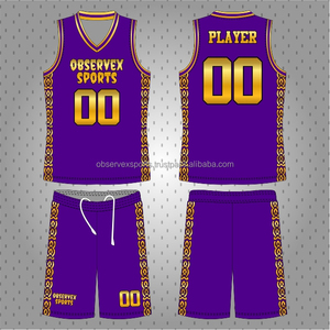 ชุดบาสเก็ตบอลแบบกำหนดเองของ Observex Sports ชุดเสื้อคอวีแบบซับลิเมชั่น แขนกุด กางเกงขาสั้นมีเชือกผูก เหมาะสำหรับผู้ใหญ่ ระบายอากาศได้ดี แห้งเร็ว - Product Image 1