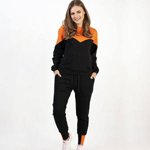 2026 Casual Sports Women Clothing 2 Piece Sweatpants and Hoodie Set Custom Logo <b>Pants</b> Set Women Windbreaker Tracksuit - Product Image 1