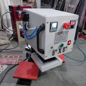 Máquina de Prensa de Calor Automática con Cilindro Neumático Industrial, Recipiente a Presión, Sistema de Presión Ajustable, 1 kW, 220V - Product Image 1