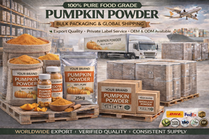 WARRLY Polvo Herbal de Semillas de Calabaza Orgánicas 99% Puro Grado Alimenticio Envase de Plástico Cultivo Artificial Empaque a Granel - Product Image 6