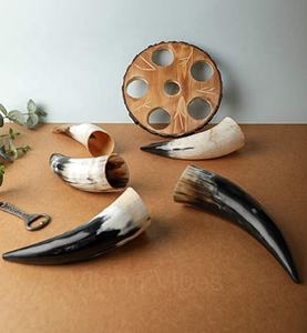 Juego de 5 vasos para beber para fiesta, taza de cuerno original con cuernos vikingos hechos a mano genuinos - Product Image 3