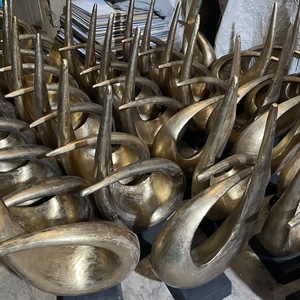 Escultura de laca de poliresina, escultura de decoración de laca de Vietnam - Product Image 5