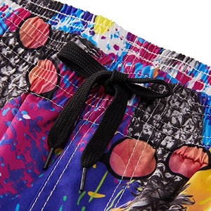 2024 nouveauté short de bain pour hommes sur mesure 100% polyester écologique Anti-rides maille doublure Sublimation décontracté troncs - Product Image 6