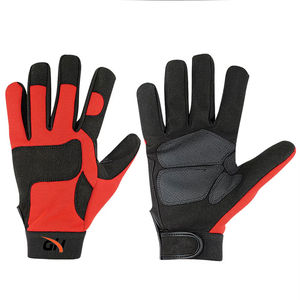 Gants de travail confortables et durables en cuir de vache personnalisables, anti-chaleur, anti-impact, avec poignet tricoté de 12 pouces, protection de sécurité - Product Image 1