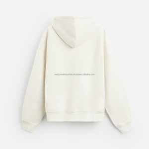 Hot New Heavyweight Oversize Pullover Hoodie para hombres Logotipo personalizado de alta calidad 100% algodón con capucha - Product Image 6