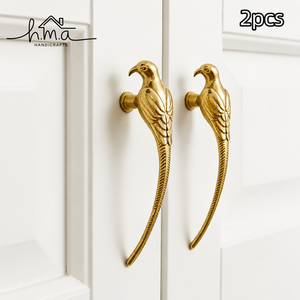 Modern Zinc Alloy T-Shaped Cabinet Furniture <b>Knob</b> Brushed Gold Finish Traditional Design Custom Height <b>Drawer</b> Dresser Wardrobe - Product Image 3