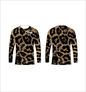 Custom Long Sleeve Sublimated Jersey <b>Animal</b> Print Sportswear Breathable Quick Dry Athletic Performance Shirt For Team Uniform - Product Image 1