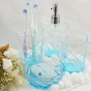 [Holar] Almacenamiento de cepillo de dientes de 4 ranuras transparente e irrompible de Taiwán para Baño - Product Image 5