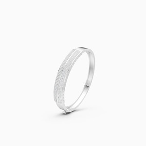 A Modern 2.52 Ct Lab Grown Diamond Mens Bracelet In 9K Yellow White And Rose <b>Gold</b> - Product Image 2