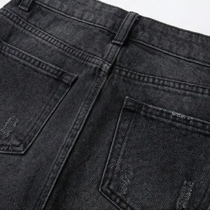 Mini-jupe en jean sexy Y2K pour femme, couleur personnalisée, grande taille, avec poches, fermeture éclair, boutons, imprimé, jean d'été, streetwear décontracté - Product Image 5