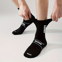 Logo personnalisé Chaussettes de sport athlétique Chaussettes sans quantité minimale de commande avec votre propre conception Ch