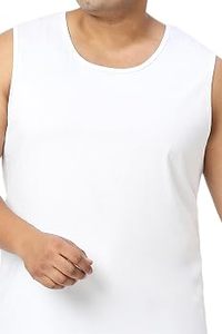 Camisetas sin Mangas de Talla Grande para Todas las Temporadas, Buena Calidad, 95% Algodón/5% Elastano, Cálidas y Cómodas para Otoño e Invierno - Product Image 2