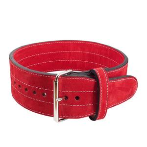 Cinturón de Piel de Vacuno de Primera Calidad para Levantamiento de Pesas, Ajustable, Resistente, para Entrenamiento de Fuerza, Cinturón de Gimnasio para Levantamiento de Pesas, Directo de Fábrica - Product Image 1