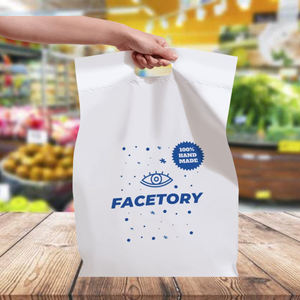 Consumer Packaging Poly <b>Bags</b> HDPE Plastic Custom Pad Printed <b>Waterproof</b> Durable <b>Drawstring</b> Sealing Hai Ha Packaging OEM - Product Image 1