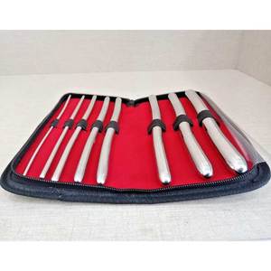 Juego de 8 dilatadores ginecológicos de 8 pulgadas, herramientas médicas de acero inoxidable con kit de almacenamiento para uso clínico. - Product Image 2
