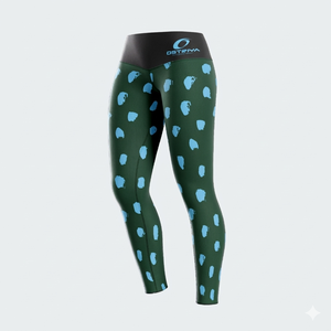 เลกกิ้งโยคะเอวกลางสำหรับผู้หญิง ดีไซน์ทันสมัย โลโก้สั่งทำได้ ผ้ายืดสแปนเด็กซ์/โพลีเอสเตอร์ ความยาวข้อเท้า แห้งเร็ว ดีไซน์สวยที่สุด - Product Image 4