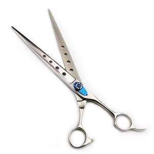 Professional Hair <b>Scissors</b> Stainless Steel Sharp Blade Right <b>Handed</b> Long Handle Hairdressing Shears - Product Image 5