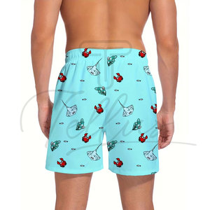 Shorts de Playa de Alta Calidad con Diseño Moderno, Hechos a Medida, Ligeros, Holgados, para Hombre - Product Image 4
