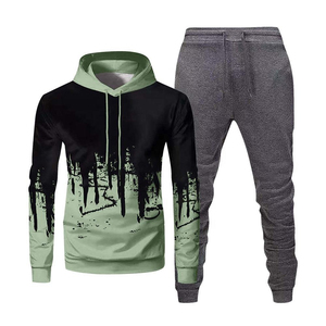 Conjunto Deportivo Sublimado para Hombre, Transpirable, de Poliéster, con Gestión de la Humedad, Chaqueta con Cremallera Completa y Pantalones a Juego, Duradero - Product Image 4