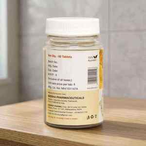 Tabletas de Calcio Kalciyog con Extracto de Plantas, Fórmula Herbal Ayurvédica Tradicional con Hierro y Vitamina C, 60 Tabletas - Product Image 6