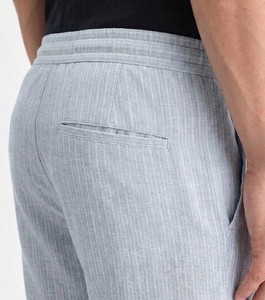 Pantalones de Verano Ligeros de Cintura Media para Hombre Stripped Lenin ODM - Product Image 3